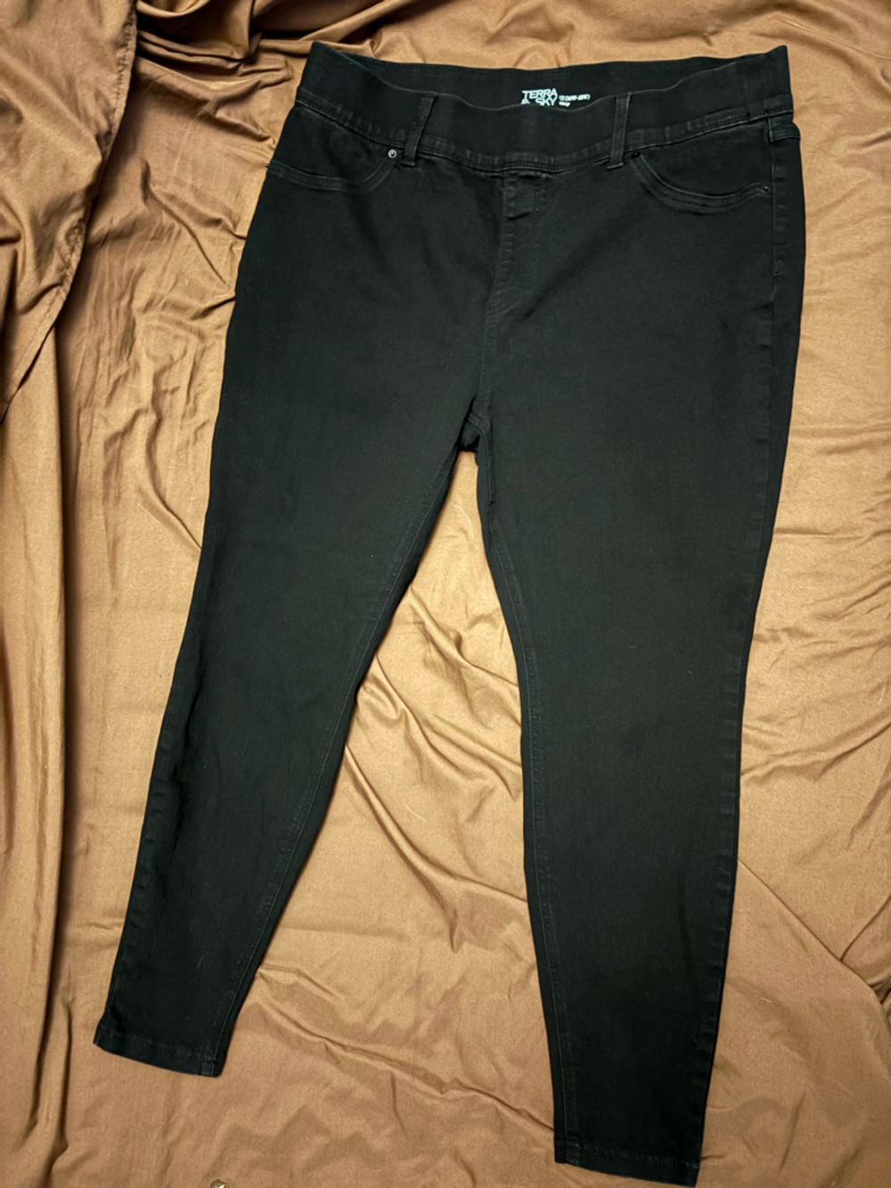 Terra & Sky Black Skinny Jeans - High-Rise Stretch